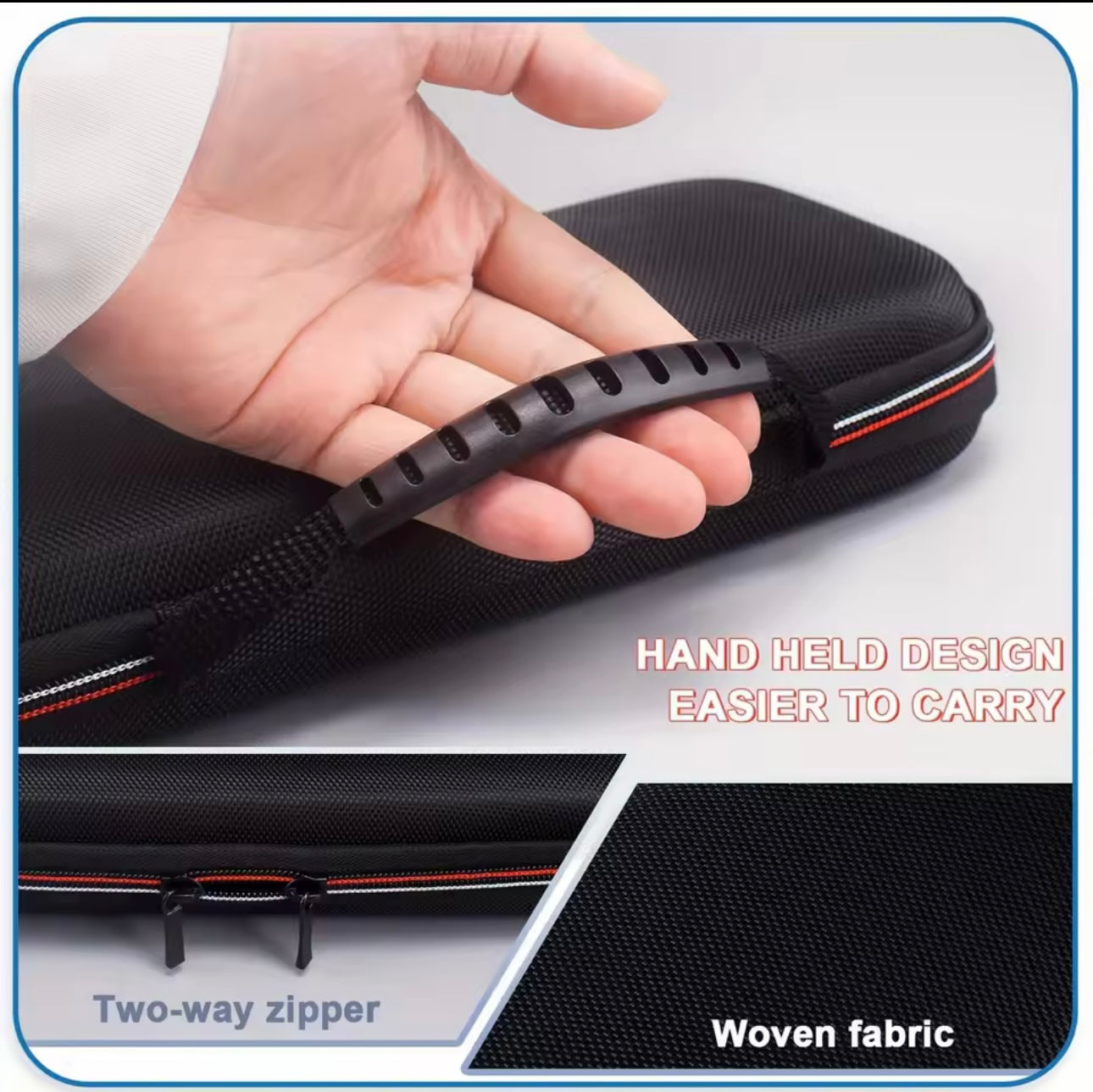 Sacoche de Transport Rigide Nintendo Switch 2 – Protection Coque Dure avec Rangement 10 Cartouches