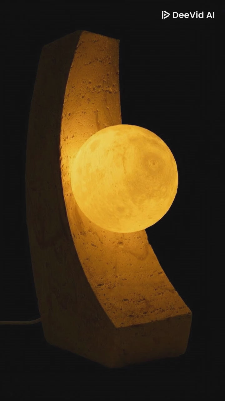 Lampe Lune Arc — Éclairage d'ambiance pour Setup Gaming